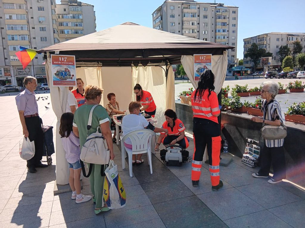 Serviciul Județean de Ambulanță Vaslui celebrează 117 ani de existență a Serviciului de Ambulanță din România
