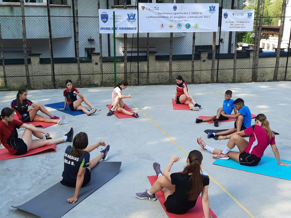 Sportivii CSM Mediaș au participat la un cantonament de pregătire