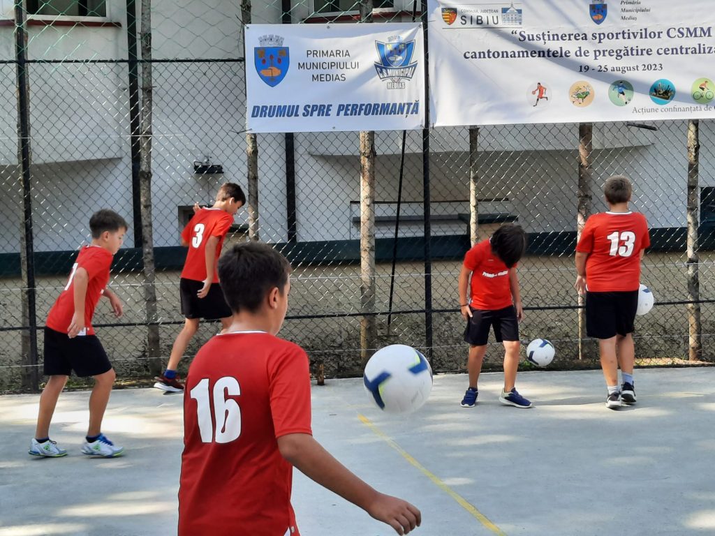 Sportivii CSM Mediaș au participat la un cantonament de pregătire