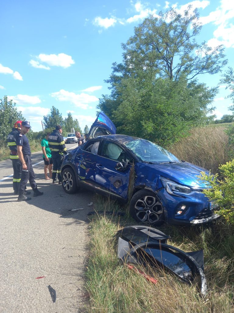 Un accident rutier a avut loc în Găgești, județul Vaslui