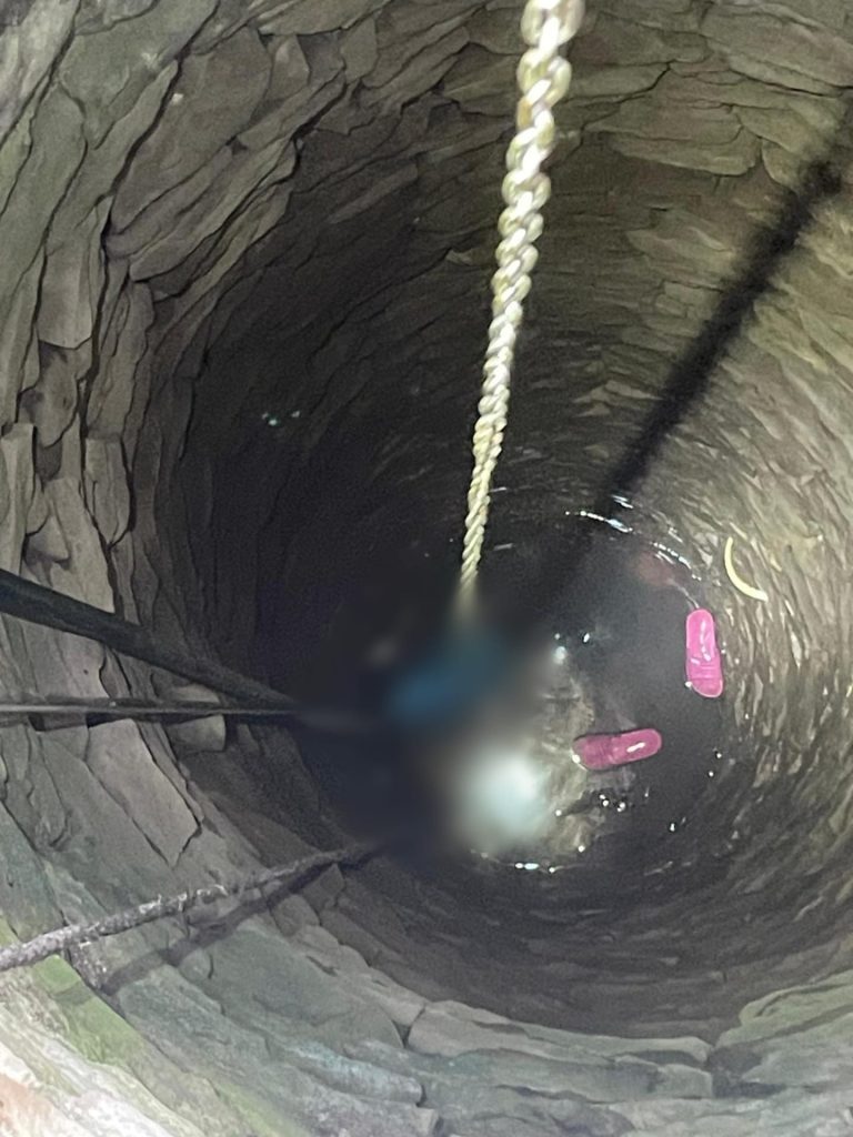 Femeie căzută în fântână, în localitatea Liteni, comuna Moara