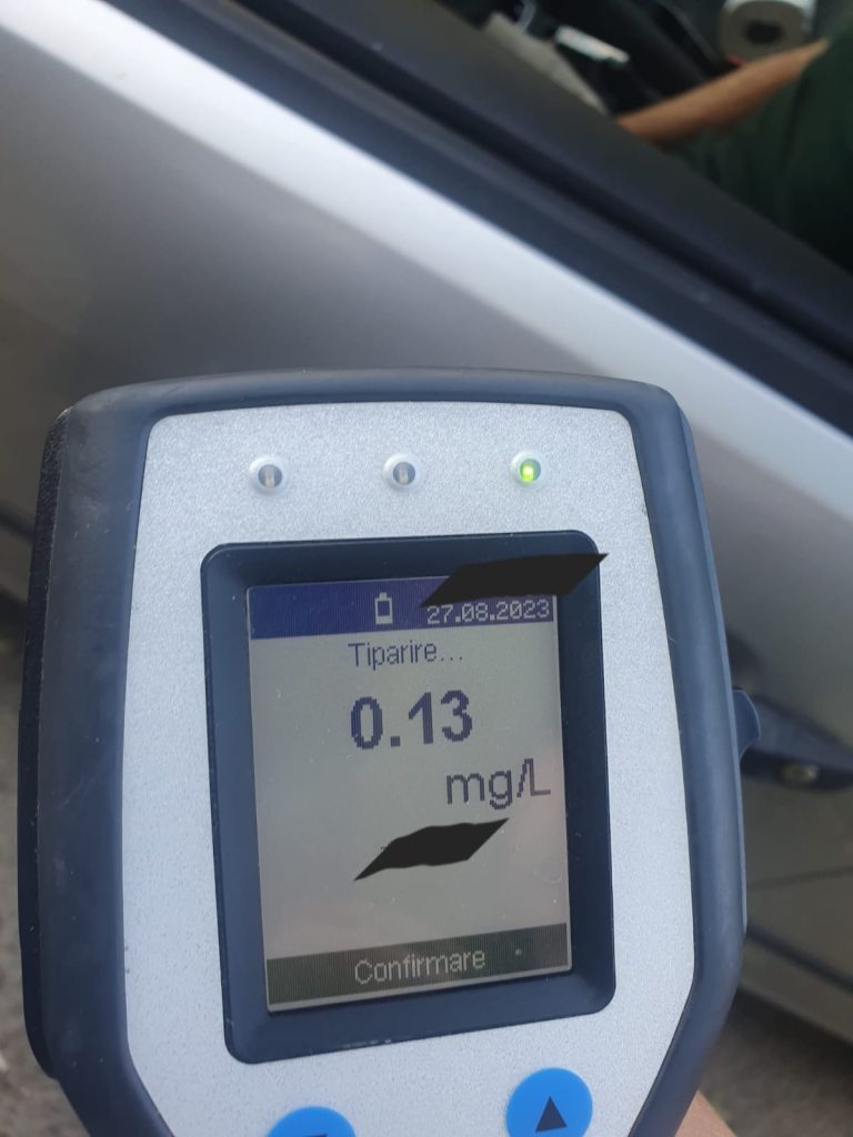 Șofer în stare de ebrietate și sub influența benzodiazepinelor
