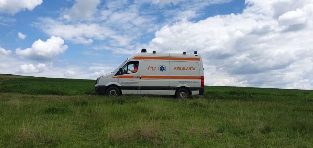 Accident rutier produs pe DN 2F, în localitatea Vladia, comuna Dragomirești