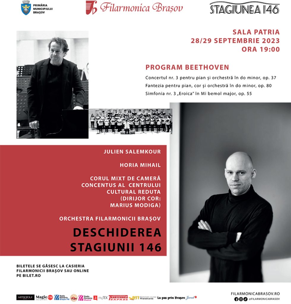 Horia Mihail, Julien Salemkour, fost asistent al lui Daniel Barenboim, Corul Concentus și orchestra simfonică