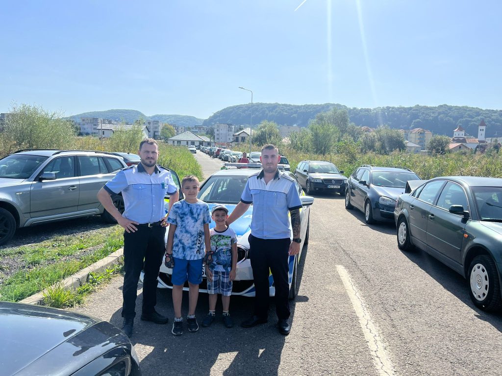 Activități preventive în cadrul concursului „Juniorii pedalează”