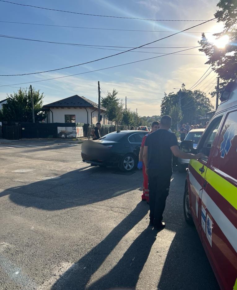 Accident rutier produs într-o intersecție din municipiul Bârlad