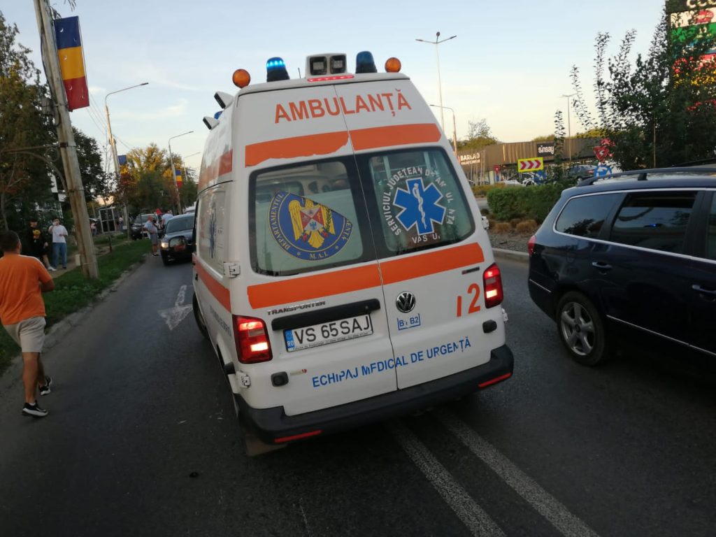 Biciclist rănit în accident rutier în Bârlad Biciclist rănit în accident rutier în Bârlad
