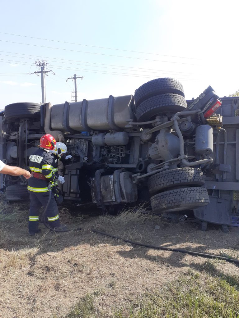 Accident rutier cu o victimă, în localitatea Sălcioara, comuna Banca