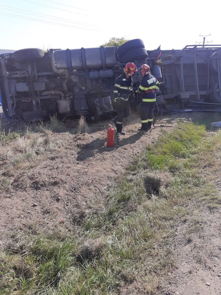 Accident rutier cu o victimă, în localitatea Sălcioara, comuna Banca