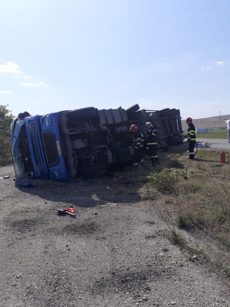 Accident rutier cu o victimă, în localitatea Sălcioara, comuna Banca
