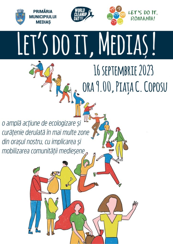 Primăria Mediaș este din nou prezentă în cadrul „Let’s Do It, Romania“