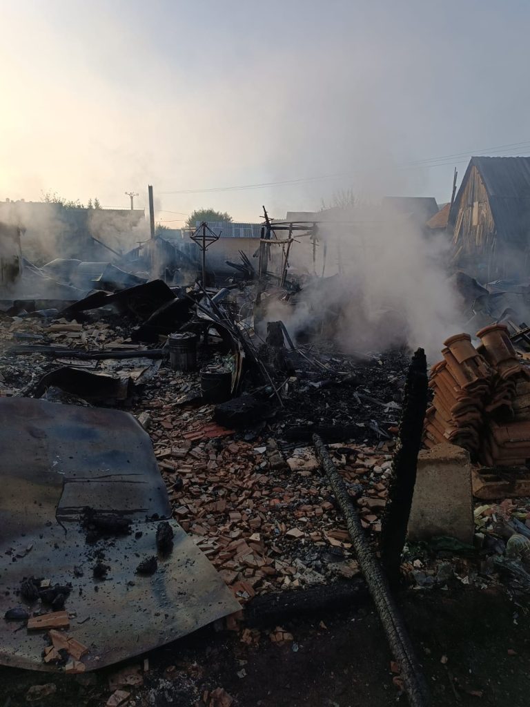 Incendiu izbucnit la o anexă, în localitatea Siculeni