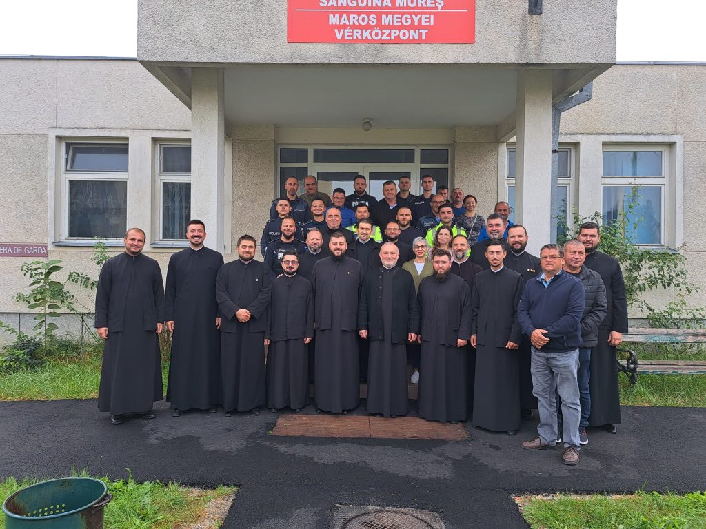 Polițiștii mureșeni au donat sânge în cadrul Campaniei „Eu donez”