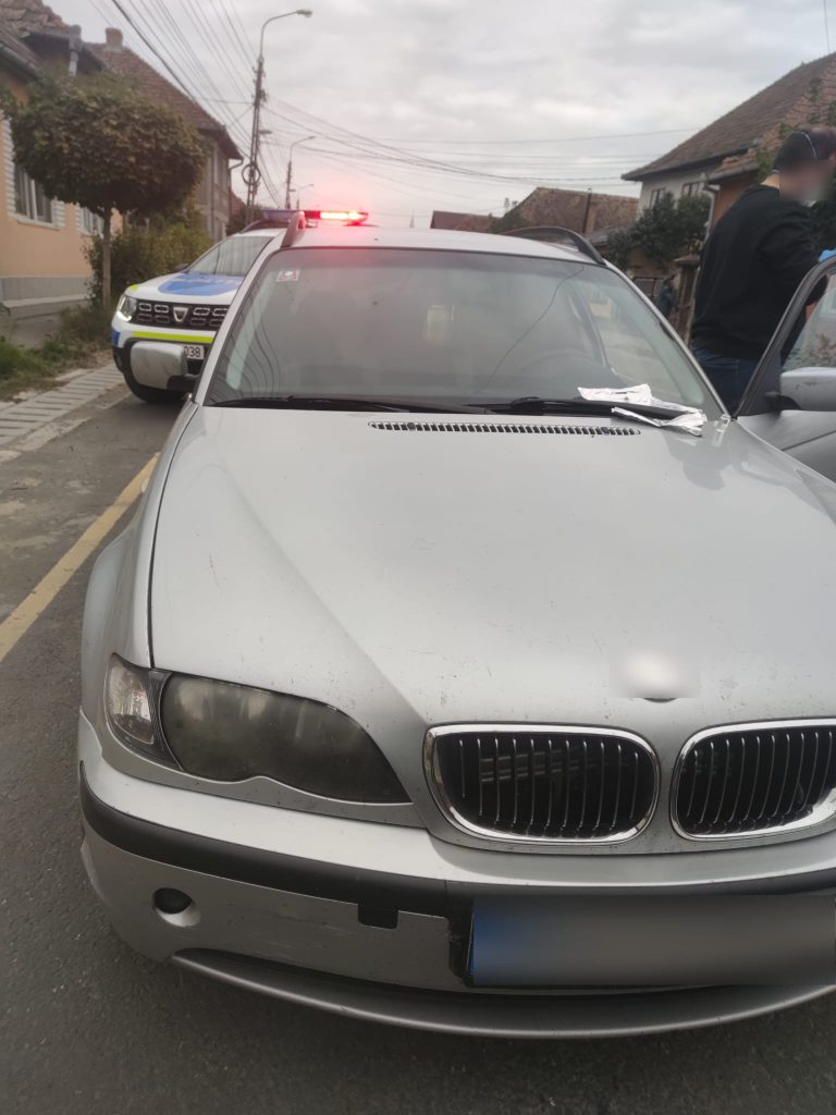 Reținut pentru furtul unui autoturism și conducere fără permis