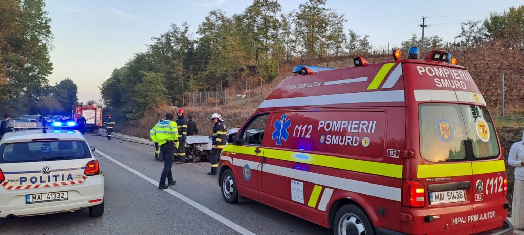 Accident rutier produs pe DN 15D, în localitatea Mărășeni