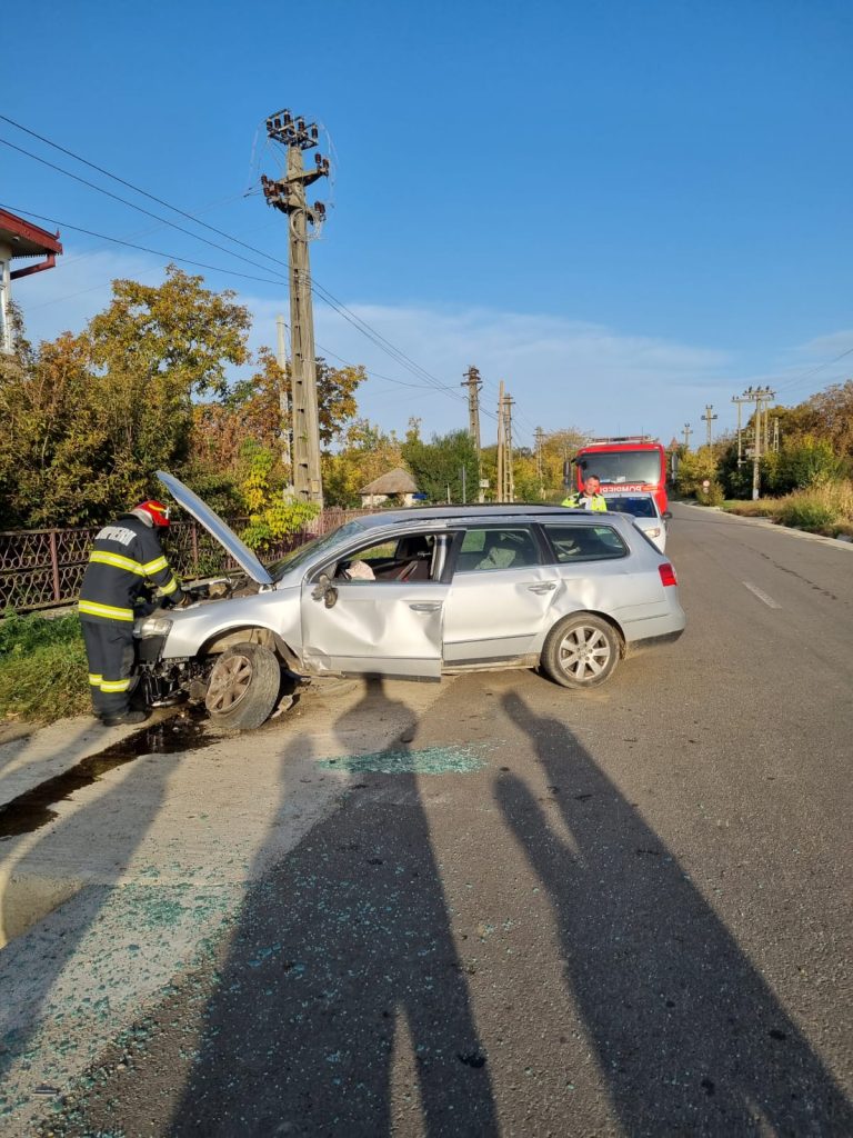 Accident rutier în localitatea Deleni, cu o victimă 