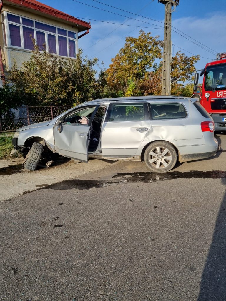 Accident rutier în localitatea Deleni, cu o victimă 