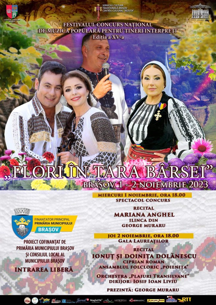„Flori în Țara Bârsei” , ediția a XV-a 2023 