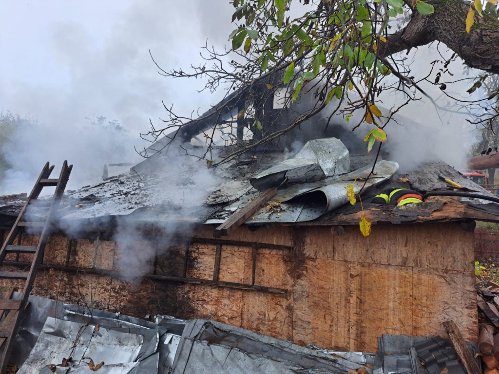 Incendiu la o gospodărie din municipiul Suceava