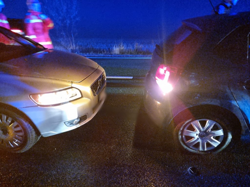 carambol, cu șapte autoturisme implicate