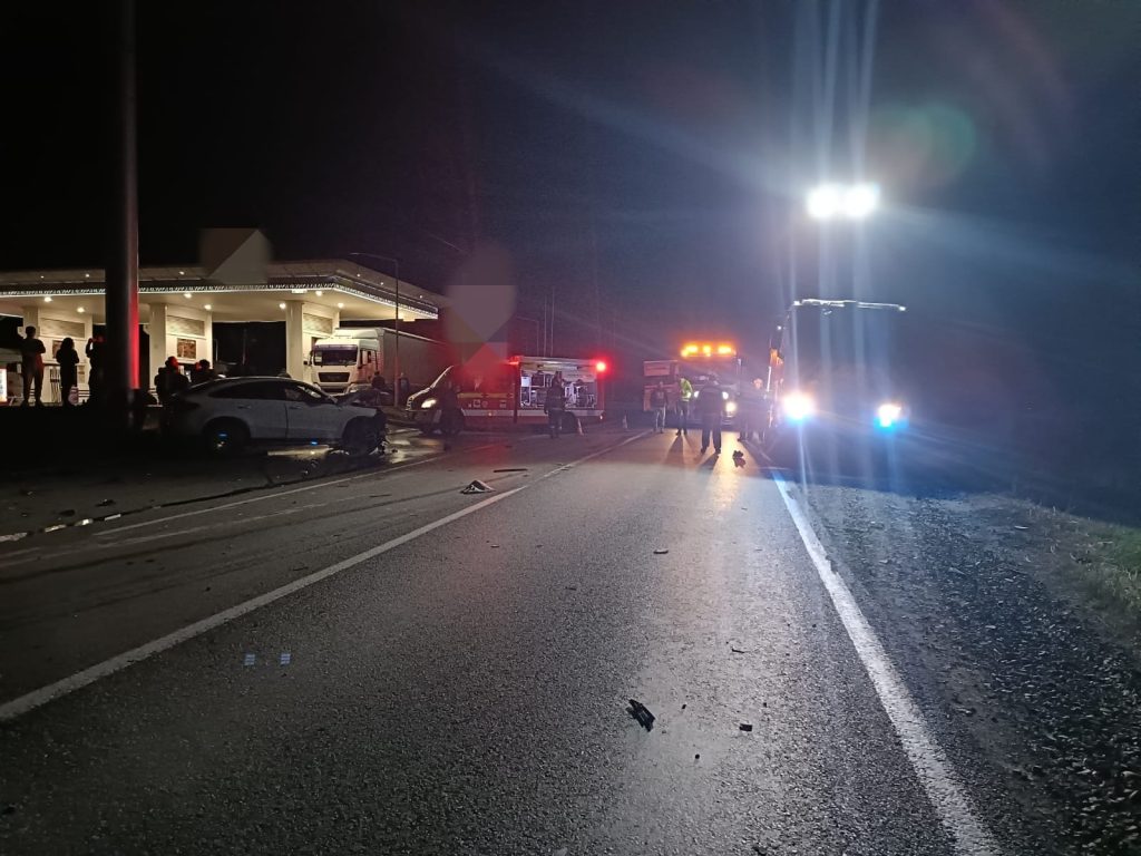 Accident rutier pe E85 la Drăgușeni