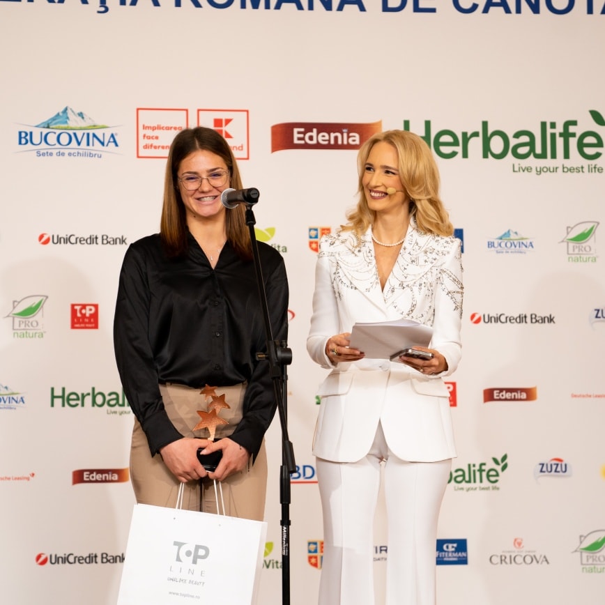 Trei canotoare din județul Vaslui au fost premiate la Gala Canotajului Românesc 2023