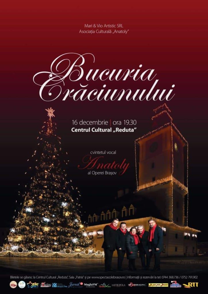 Centrul Cultural „Reduta”: Concert „Bucuria Crăciunului”