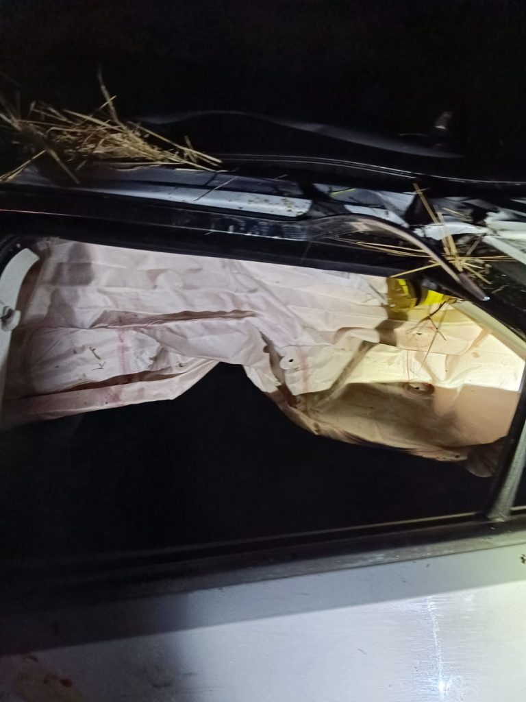 Accident rutier produs la ieșirea din Huși spre Albița, cu patru victime, dintre care una încarcerată 