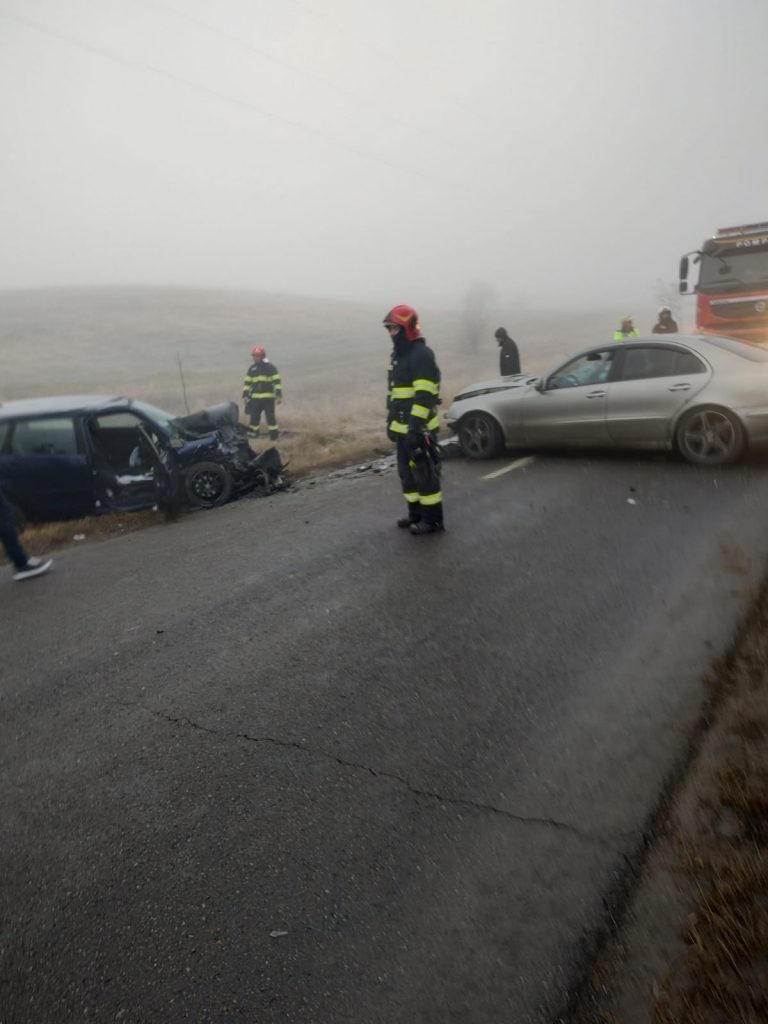 Accident rutier produs pe DN 24A, în zona localității Bumbăta, comuna Vetrișoaia