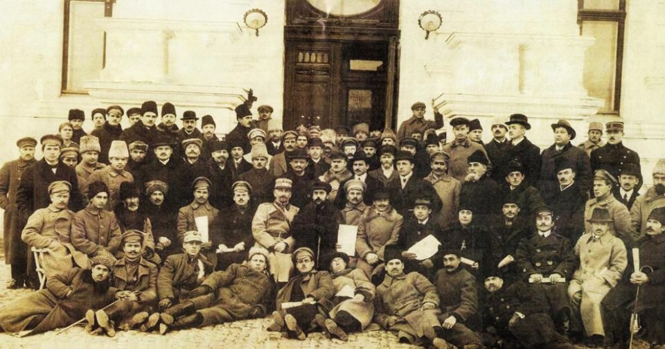 Intrarea armatei române în Basarabia în ianuarie 1918... 