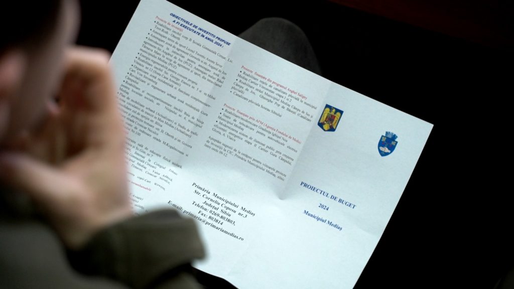 Dezbatere publică a bugetului local al municipiului Mediaș