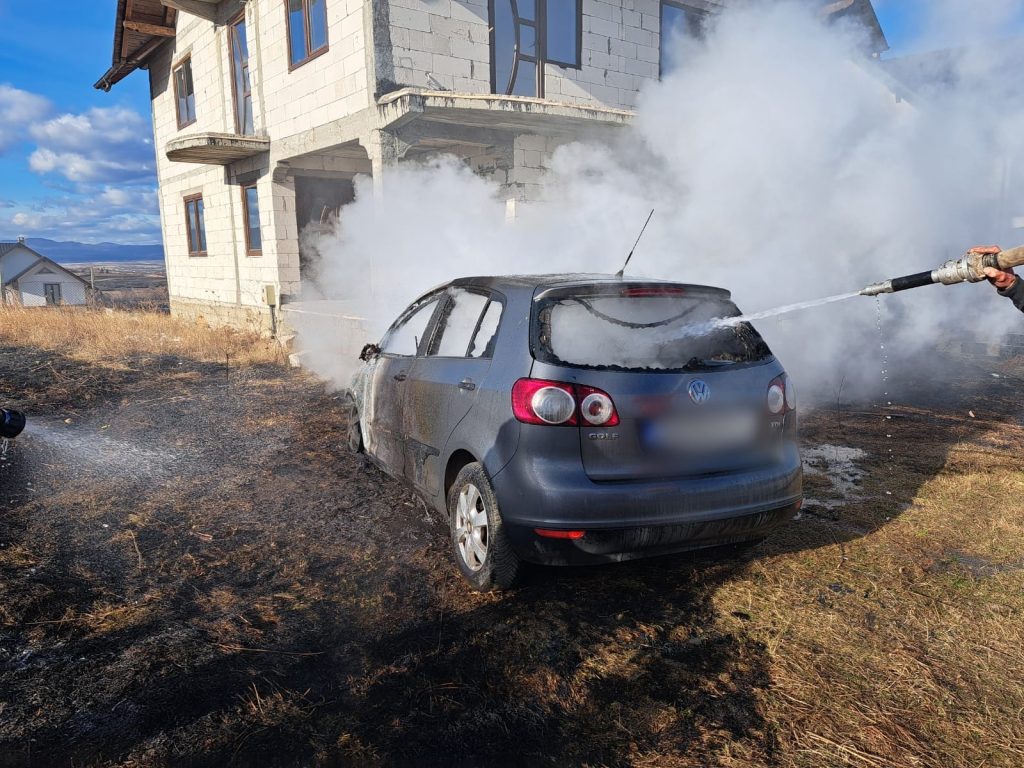 Incendiu suspect la Cajvana