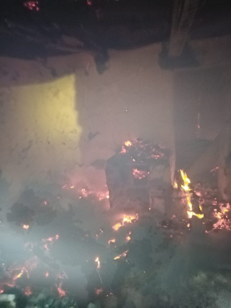 Incendiu mortal la o locuință din Ivănești