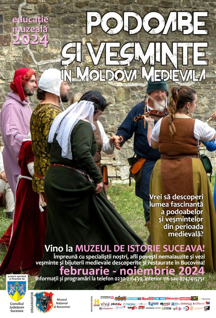 O călătorie în moda medievală la Muzeul de Istorie Suceava