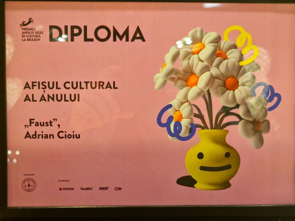Opera Brașov, marea câștigătoare a Premiilor Anului 2023 în Cultură la Brașov