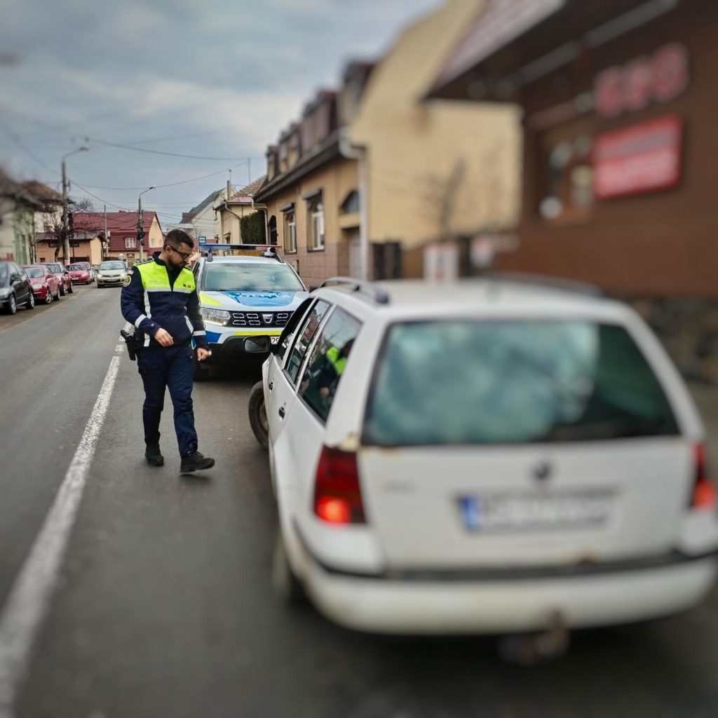 Acțiune a Poliției Rutiere pentru creșterea disciplinei rutiere