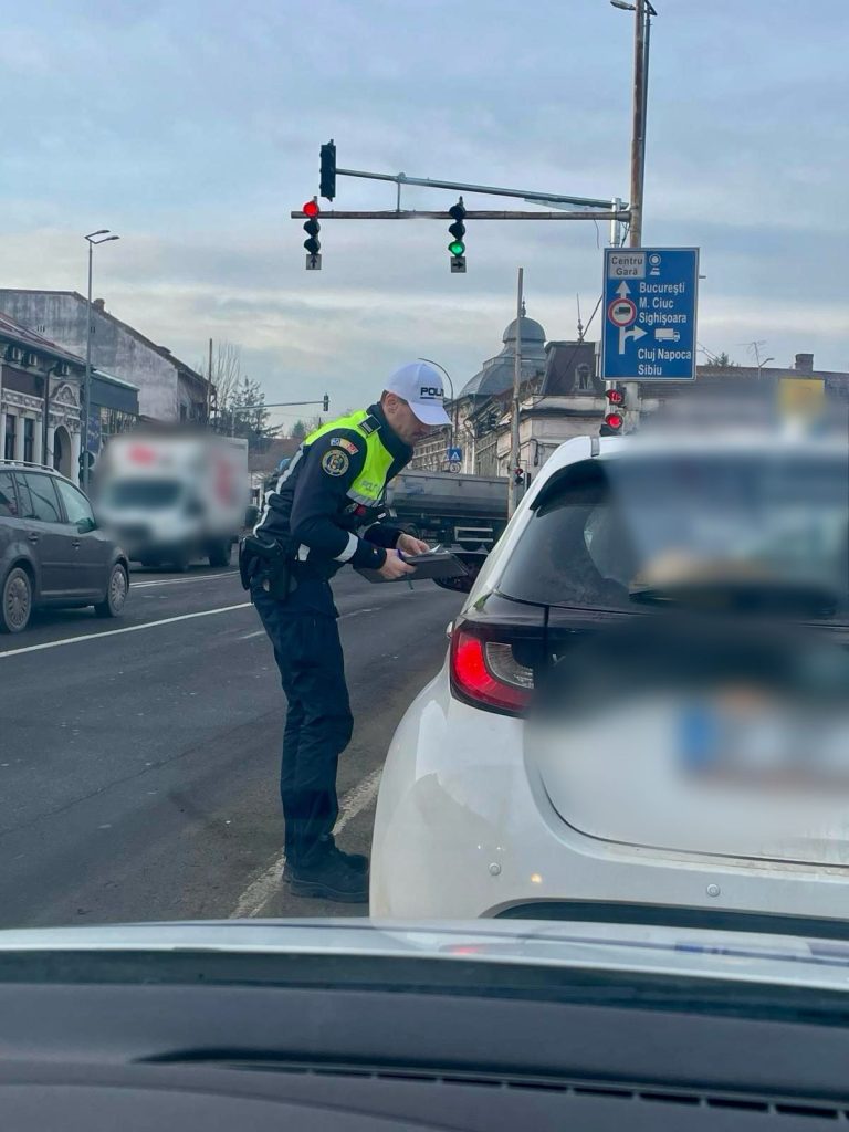 Acțiune a Poliției Rutiere pentru creșterea disciplinei rutiere