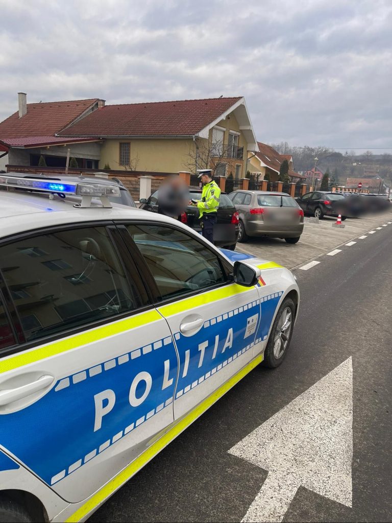 Acțiune a Poliției Rutiere pentru creșterea disciplinei rutiere