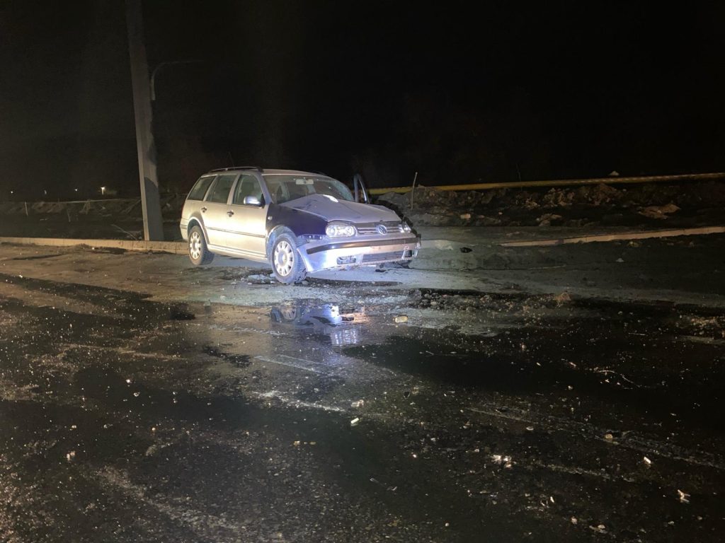 Accident rutier în Vaslui: un șofer rănit și scurgeri de combustibil 