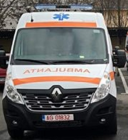 Accident rutier în localitatea Dumbrăvioara
