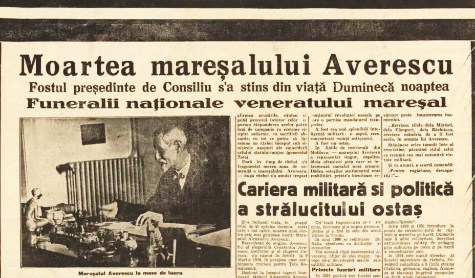 Alexandru Averescu, mareşal al României şi om politic...