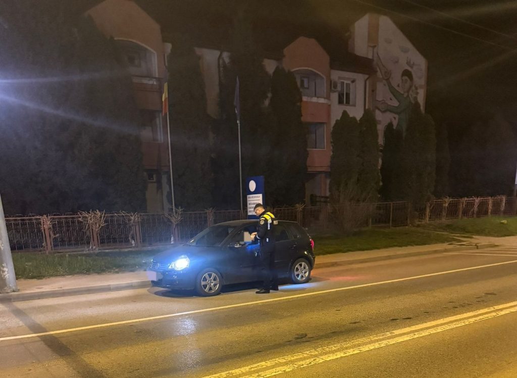 Vaslui: Acțiuni rutiere pentru depistarea șoferilor aflați sub influența 