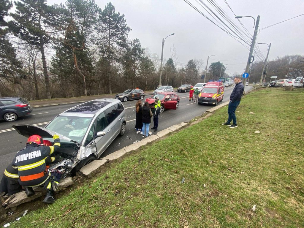 Accident rutier pe Calea Unirii din Suceava