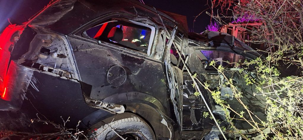 Accident grav la ieșirea din Fălticeni: Un mort și un rănit 