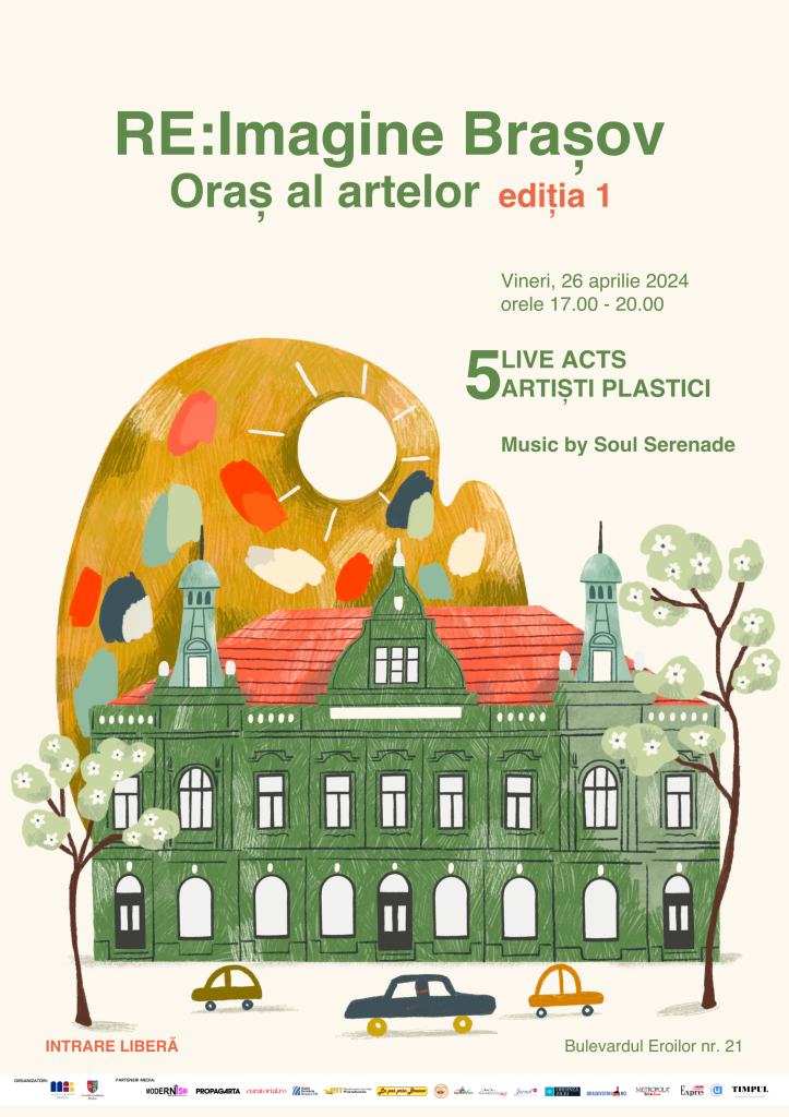 Muzeul de Artă Brașov revine cu proiectul „Re:Imagine Brașov - Oraș al artelor”