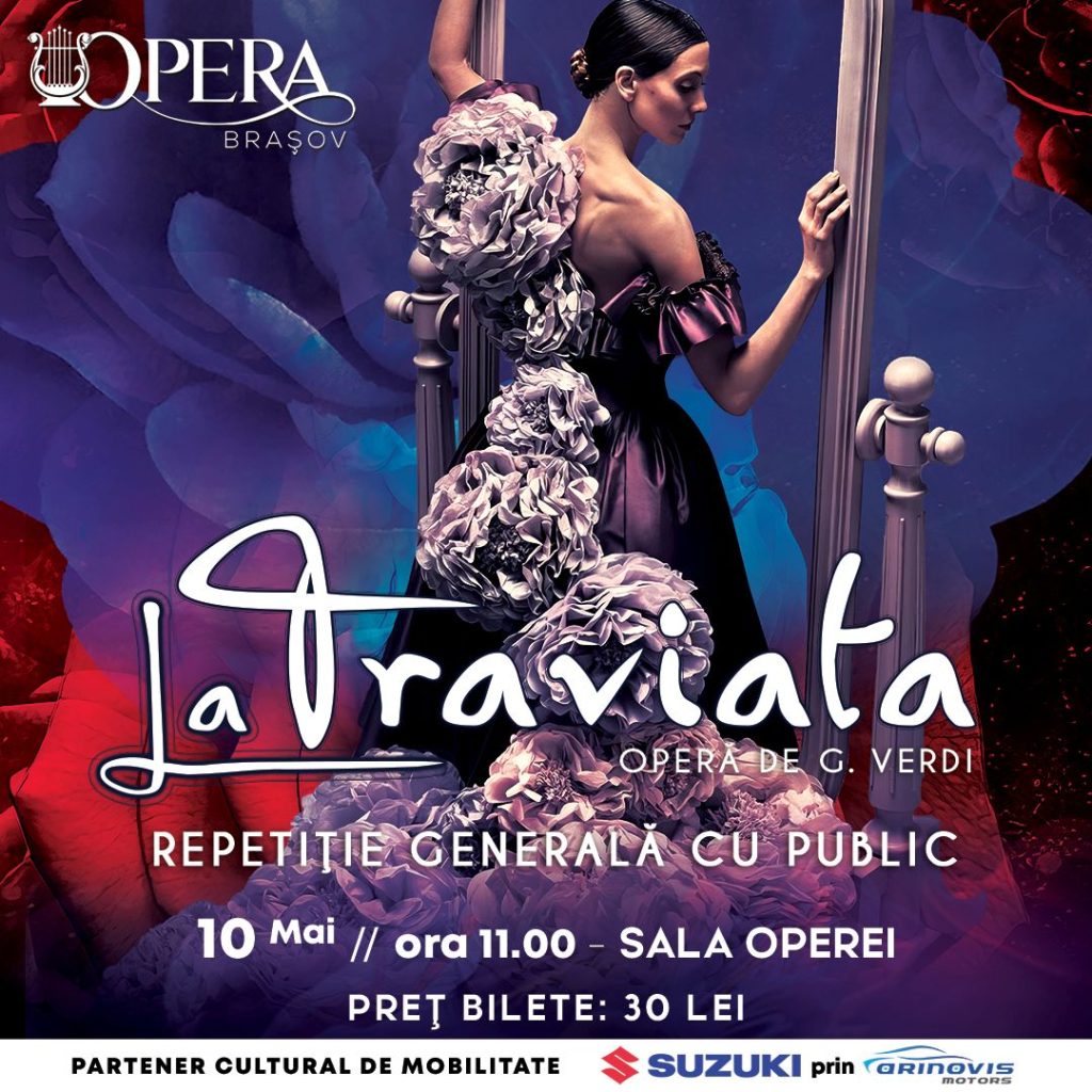 Repetiția generală cu public pentru opera „La Traviata” de G. Verdi
