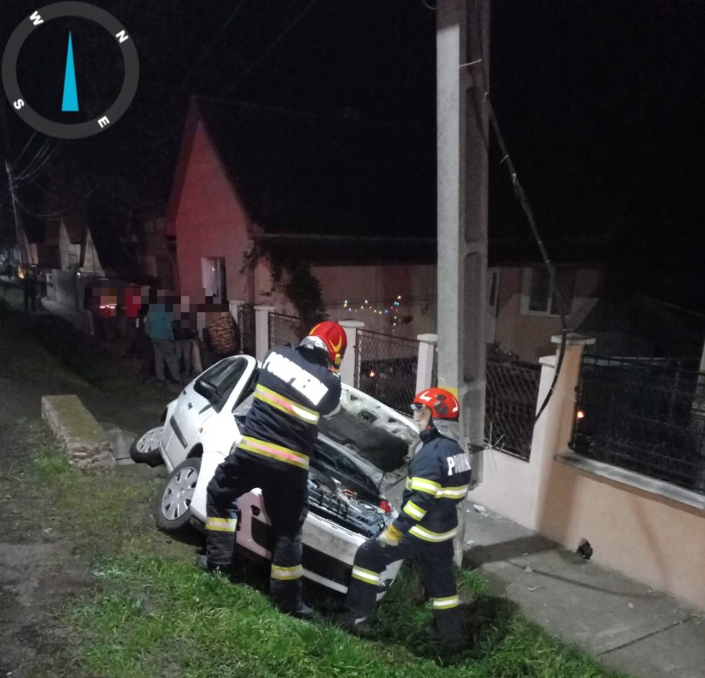 Accident rutier în Adămuș