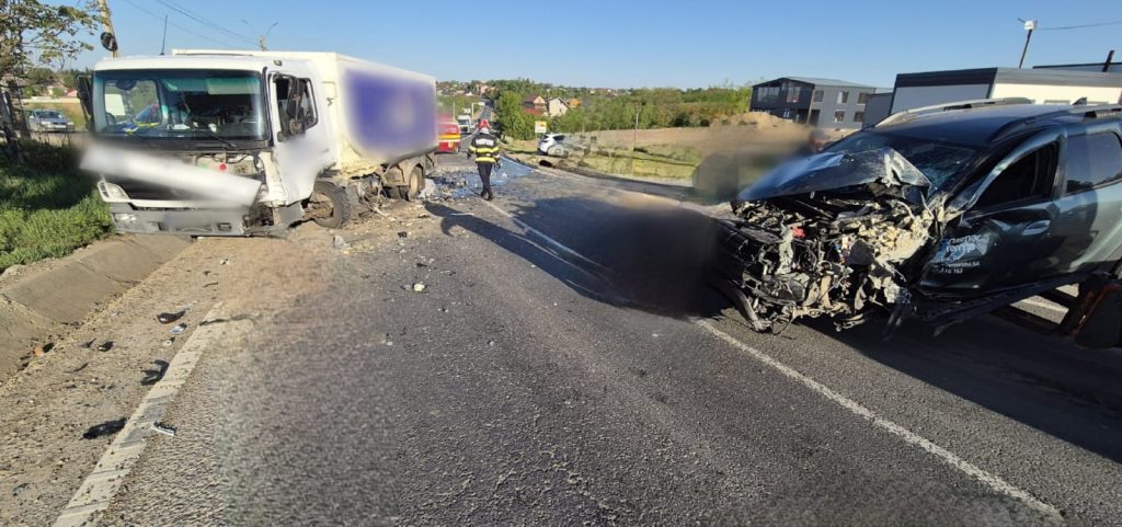 În orașul Salcea a avut loc un accident rutier 