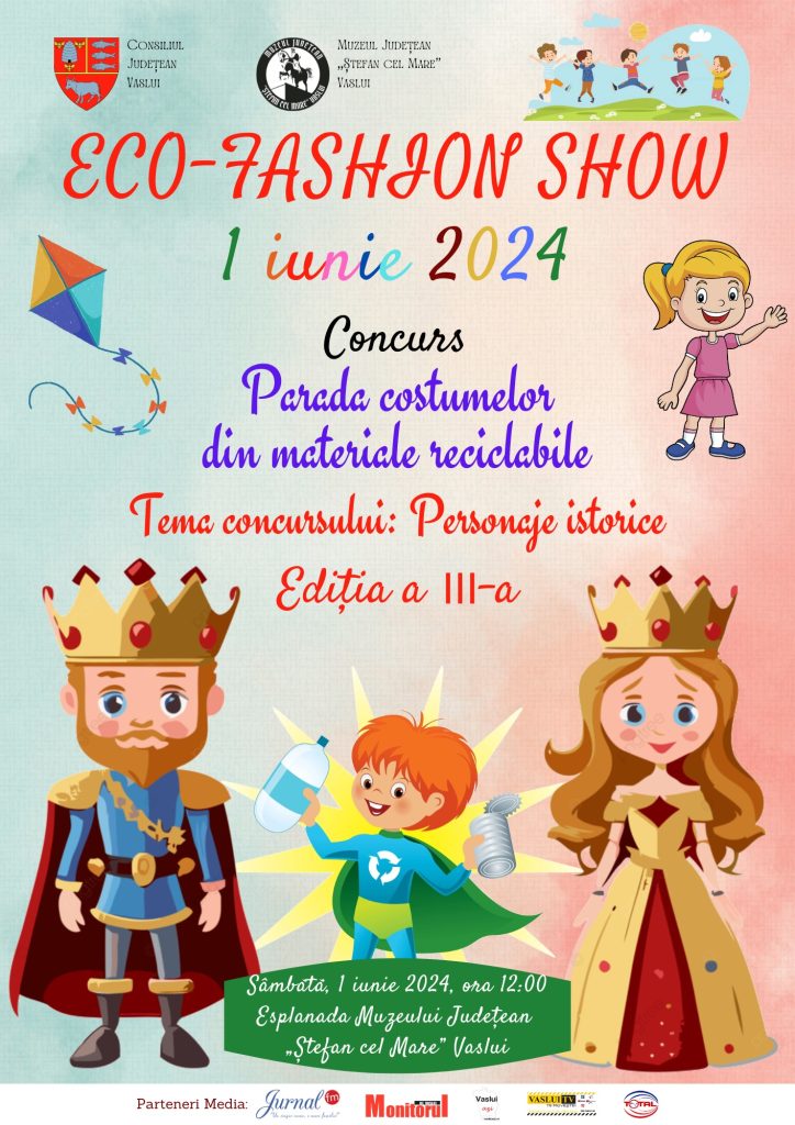 Eco Fashion Show: Ediția a III-a - Personaje Istorice!