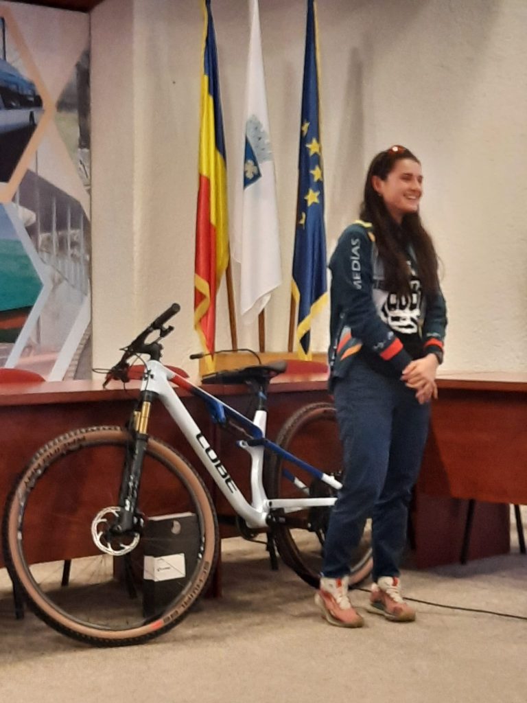 Sportivi medieșeni participanți la Cupa Mondială de Ciclism